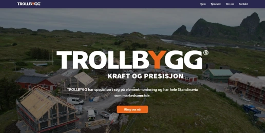 Trollbygg website